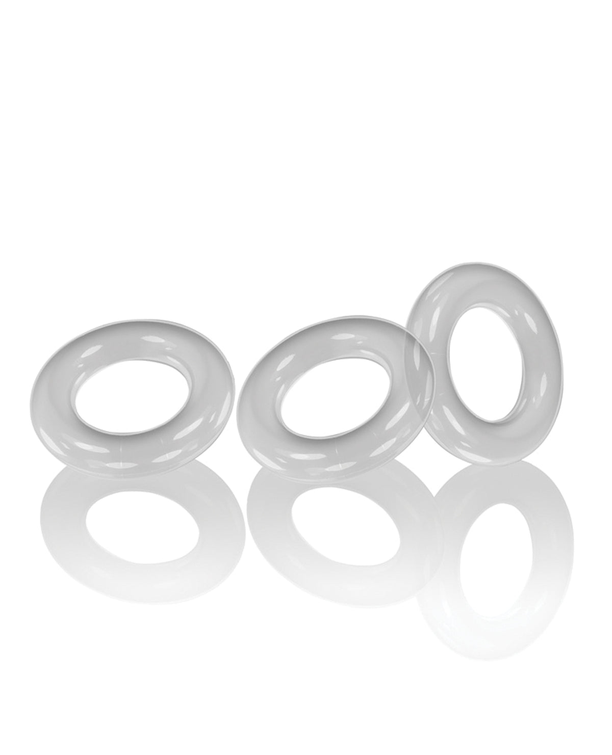 Oxballs Willy Rings 3 Pack Clear Super Stretch Cock Rings