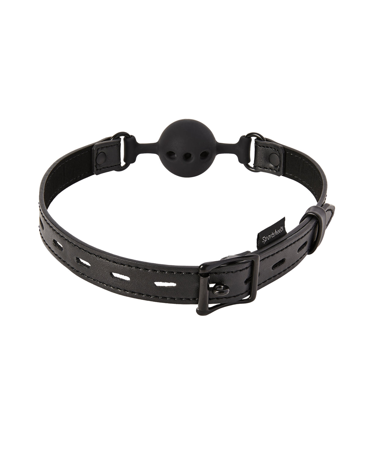 Bavaglio a palla traspirante allo zafferano