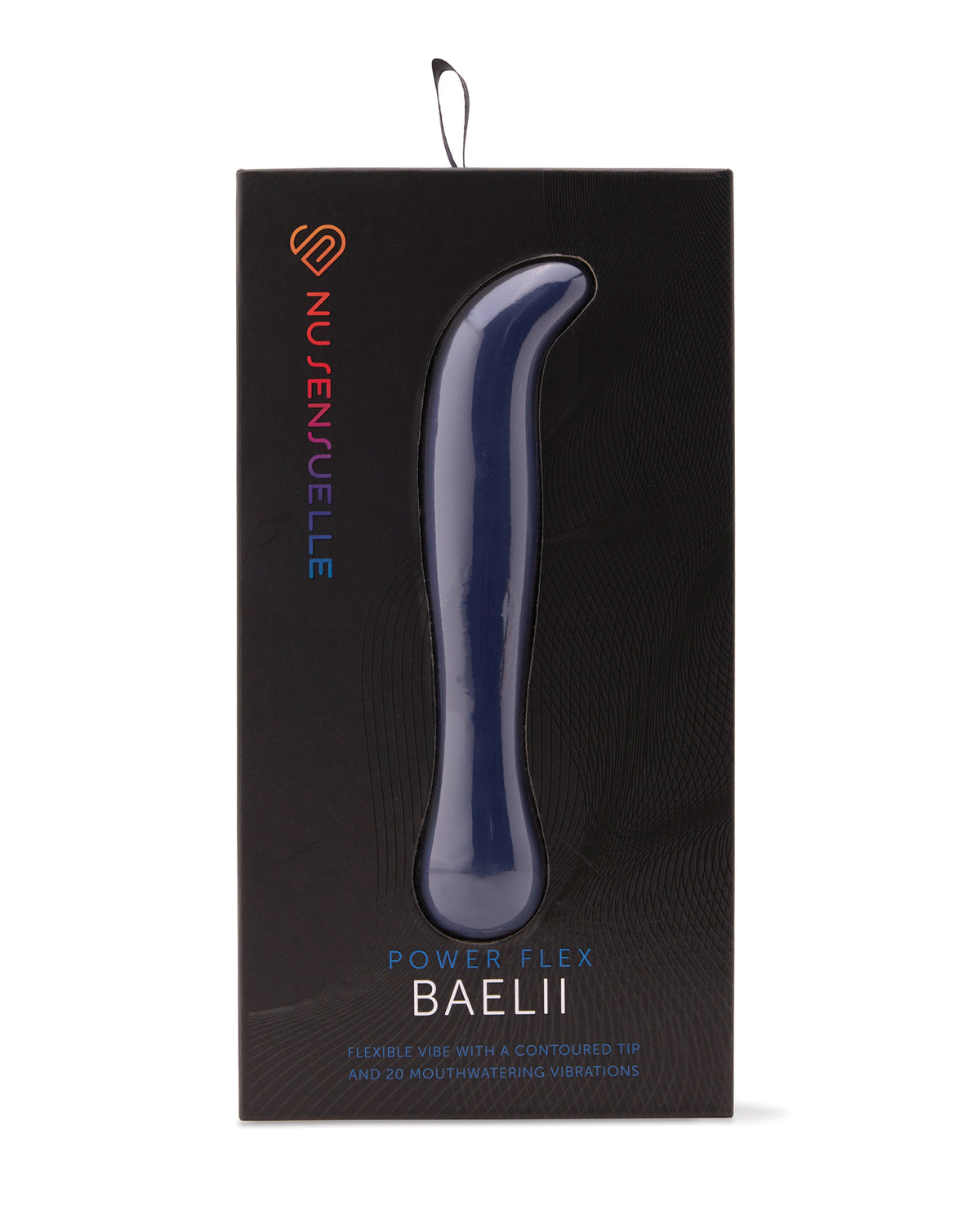 Nu Sensuelle Baelii Vibrator flexibil pentru punctul G cu 20 de funcții - Navy