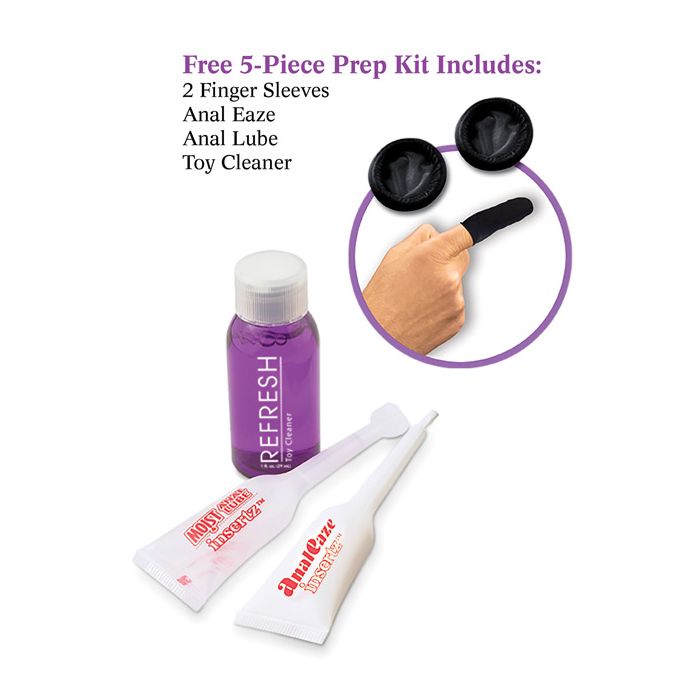 Anal Fantasy Collection Vibrating Reach Around - Black