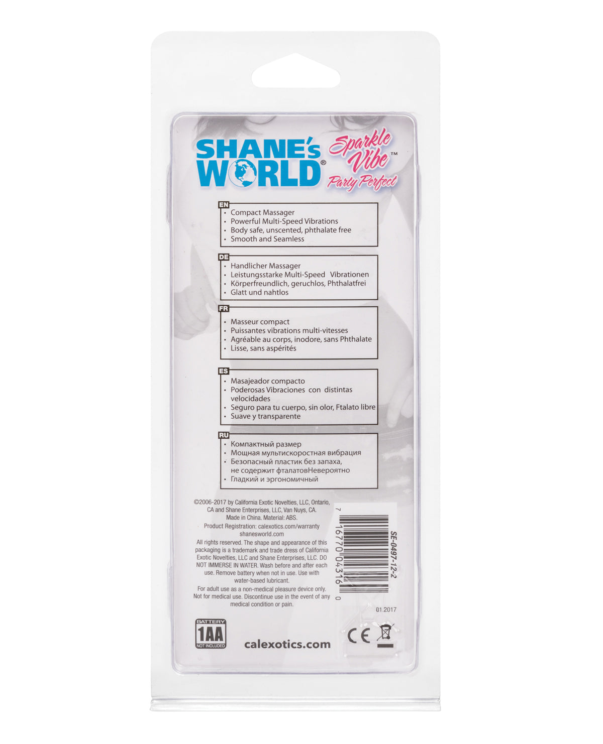 Shane's World Sparkle Vibe - Blå