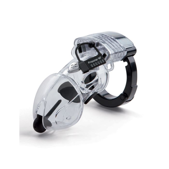 Mystim Pubic Enemy #2 Cock Cage - Clear
