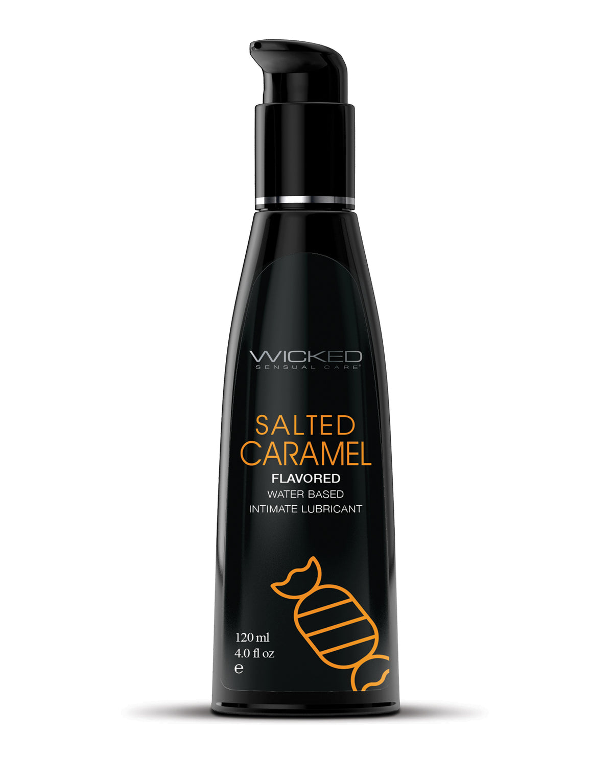 Wicked Sensual Care Aqua Vandbaseret Glidecreme - 4 oz Saltet Karamel