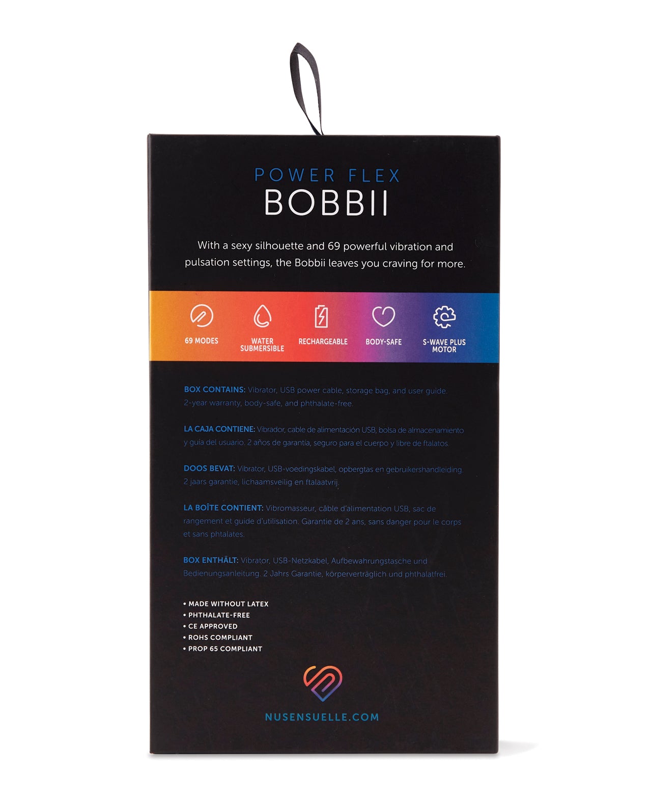 Nu Sensuelle Bobbii Bullet 69 Funcție - Roz Millennial