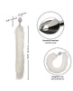 Ladda bilden i Galleri Viewer, Running Wild White Tail Metallic Anal Probe
