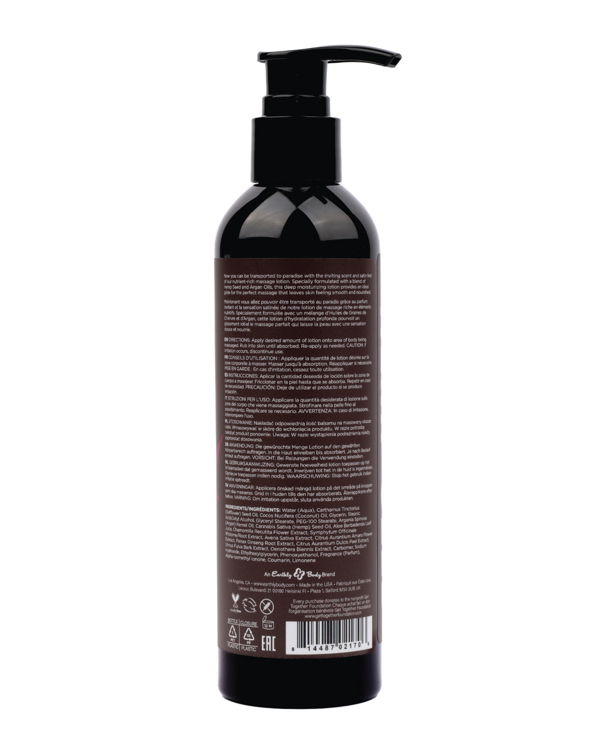 Earthly Body Hampunsiemen Hierontavoide - 8 oz Skinny Dip