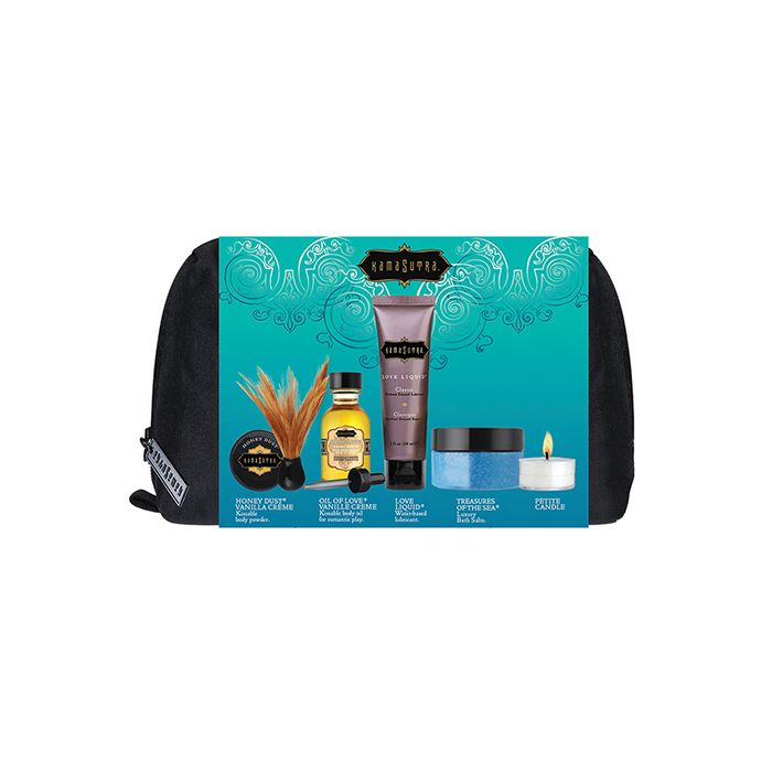Kama Sutra Getaway Kit - Asst. Flavors w/Vanilla Oil