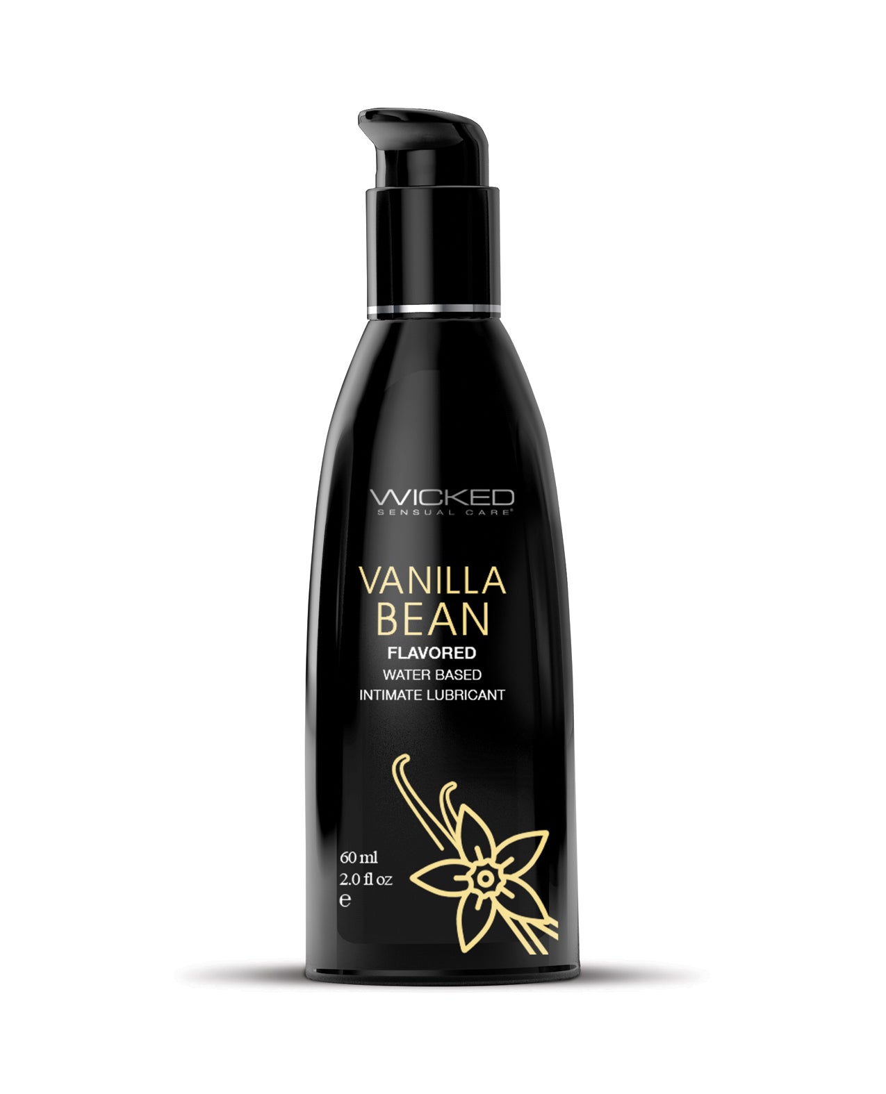 Wicked Aqua Vanilla Bean Waterbased Lubricant 2 Oz