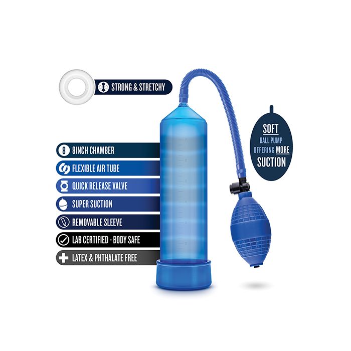 Blush Performance VX101 Male Enhancement Pump Blue