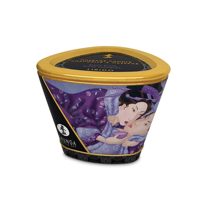 Shunga Massage Candle Libido - 5.7 oz Exotic Fruits