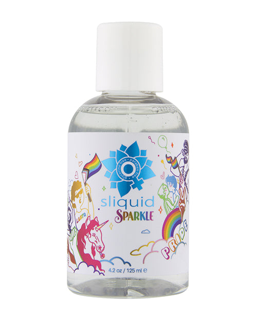 Sliquid Naturals Sparkle Pride Water Based Lubricant 4.2 Oz