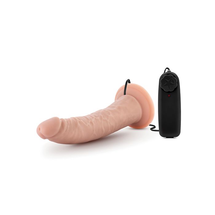 Poskipuna Tohtori Ihon Tohtori Dave 7" Penis imukupilla - Vanilja