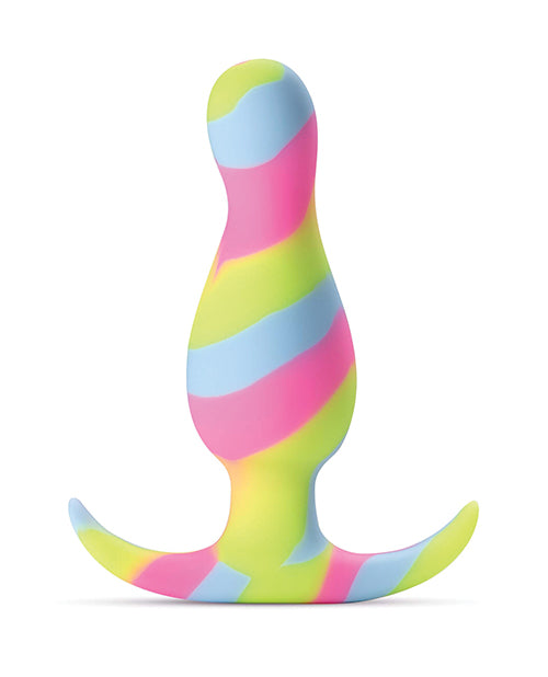 Blush Avant Kaleido Lime Silicone Anal Plug For Sensual Play