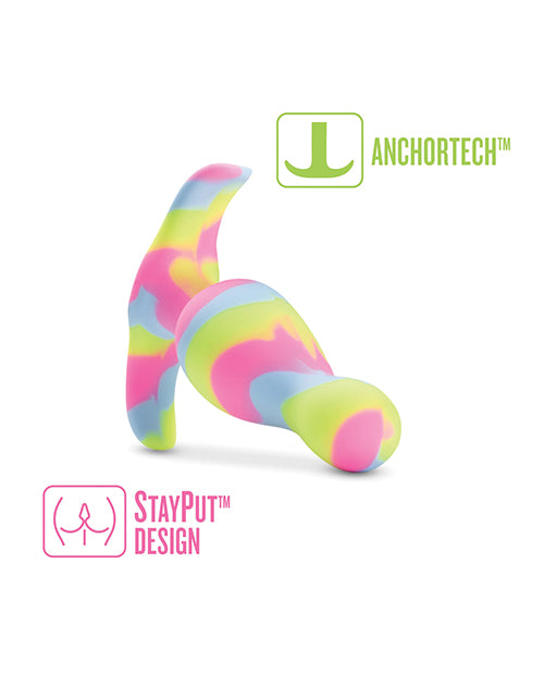 Blush Avant Kaleido Lime Silicone Anal Plug For Sensual Play