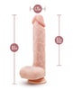 Afbeelding laden in Galerijviewer, Blush Dr. Skin Dr Ethan 8.5" Draaierende Dildo - Beige
