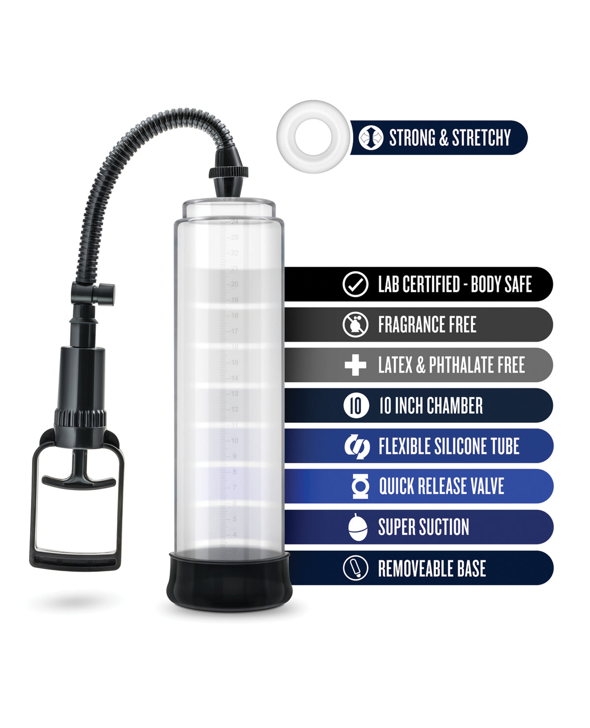 Blush Performance VX4 Pump Erection Enhancer For Male Pleasure