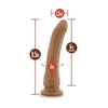 Bild in den Galerie-Viewer laden, Blush Dr Skin Realistic Cock Basic 8.5 Inch Mocha Dildo With Suction Cup

