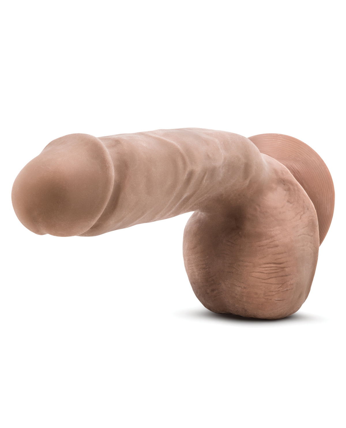 Blush Au Naturel Macho Dong With Suction Cup Sensa Feel Dual Density