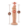 Afbeelding laden in Galerijviewer, Blush Dr Skin Dr Small 6 Inch Dildo Vanilla Suction Cup
