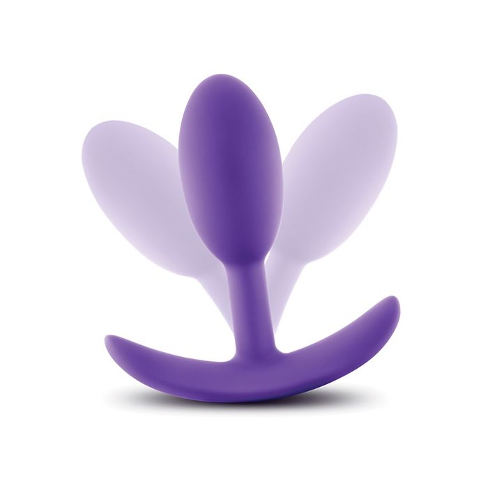 Blush Luxe Wearable Vibra Slim Plug Small - Purple