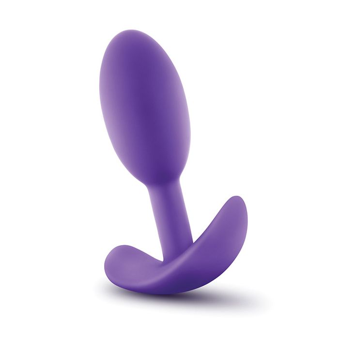 Blush Luxe Wearable Vibra Slim Plug Small - Purple