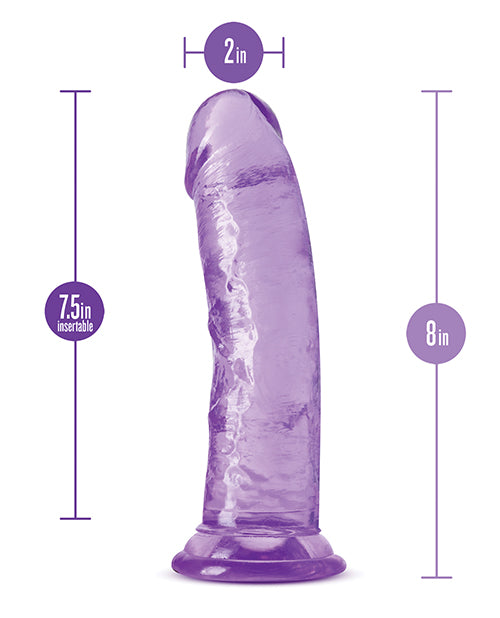 Load image into Gallery viewer, Blush B Yours Plus 8&quot; Roar n Ride Dildo - Purple
