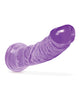 Load image into Gallery viewer, Blush B Yours Plus 8&quot; Roar n Ride Dildo - Purple
