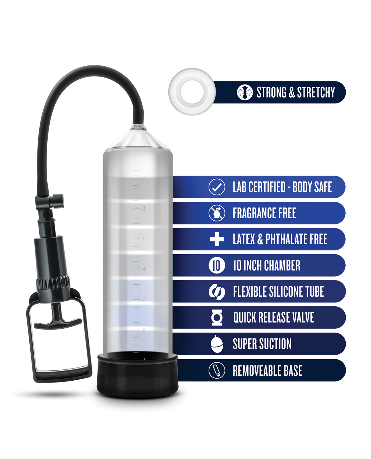 Blush Performance VX3 Pump Vacuum Chamber Enhancement System