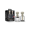 Cargue la imagen en el visor de la galería, Blush Temptasia Clit &amp; Nipple Large Twist Suckers - Clear Set of 2
