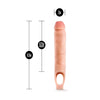 Carregar imagem no visualizador da Galeria, Blush Performance Plus 11 Point 5 Inch Silicone Cock Sheath Extender Flesh
