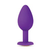 Load image into Gallery viewer, Blush Temptasia Bling Plug With Gem Small Purple Pleasure
