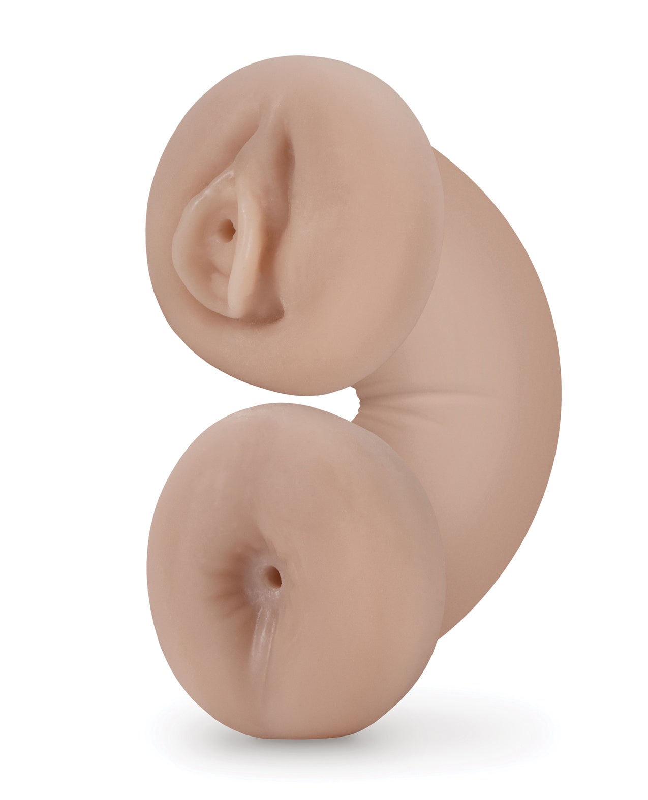 Blush M for Men Soft and Wet Double Trouble Glow in the Dark Stroker Ivory