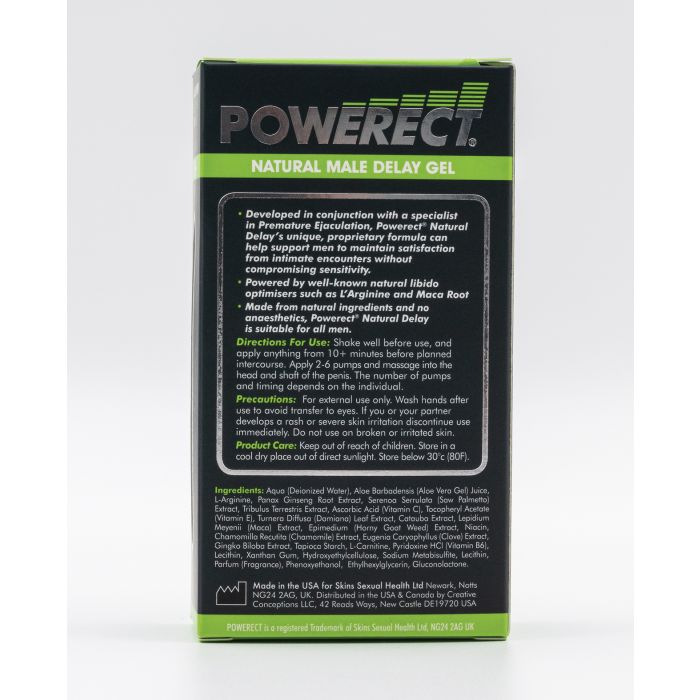 Powerect Natural Delay Serum - 30 ml
