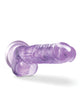 Charger l'image dans la visionneuse de la galerie, Blush Naturally Yours 7" Crystalline Dildo - Amethyst
