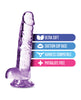 Charger l'image dans la visionneuse de la galerie, Blush Naturally Yours 7" Crystalline Dildo - Amethyst
