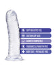 Cargue la imagen en el visor de la galería, Blush B Yours Plus 8" Roar n Ride Dildo - Clear
