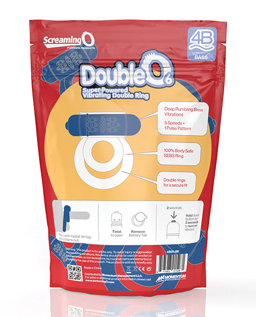Screaming O 4B Double O 6 Anneau vibrant Pro Myrtille