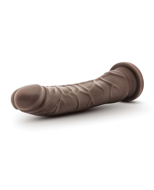 Blush Dr Skin Plus 9 Inch Realistic Posable Dildo Chocolate