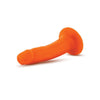 Load image into Gallery viewer, Blush Neo Dual Density 6 Inch Neon Orange Dildo With Suction Base
