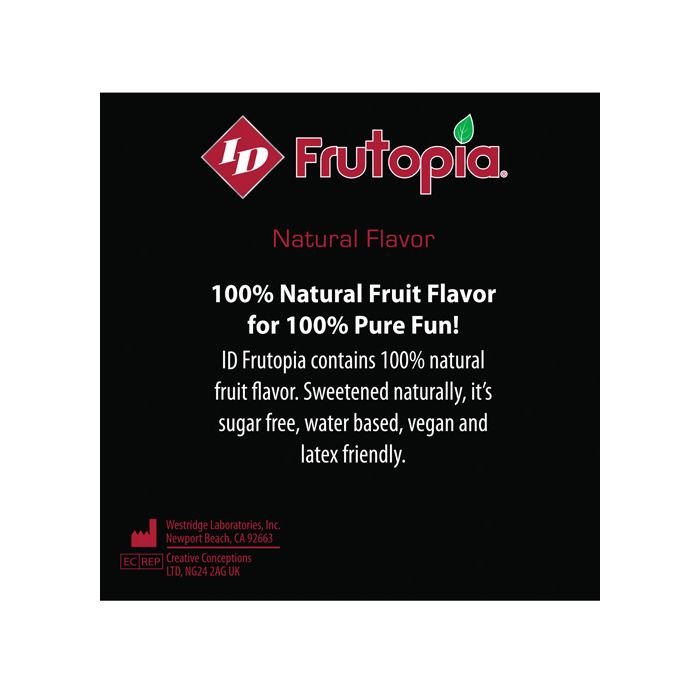 ID Frutopia Natural Lubricant - 1 oz Raspberry