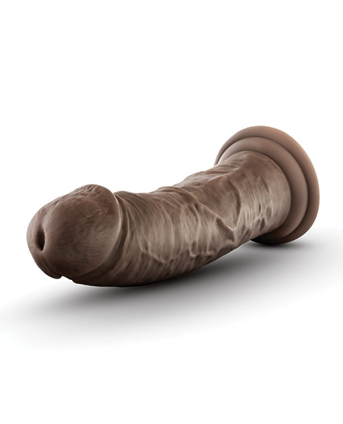 Blush Dr Skin Silicone Dr Shepherd 8 Inch Dildo With Suction Cup Chocolate