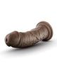 Charger l'image dans la visionneuse de la galerie, Blush Dr Skin Silicone Dr Shepherd 8 Inch Dildo With Suction Cup Chocolate
