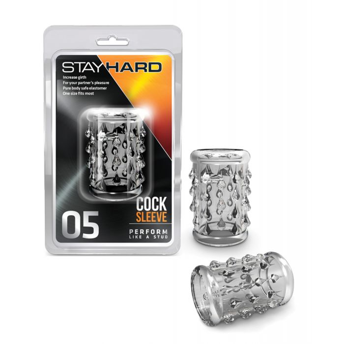 Capa para Pênis Blush Stay Hard 05 - Transparente