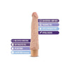 Load image into Gallery viewer, Blush Dr Skin Vibe 1 Beige Realistic Vibrator With Veins
