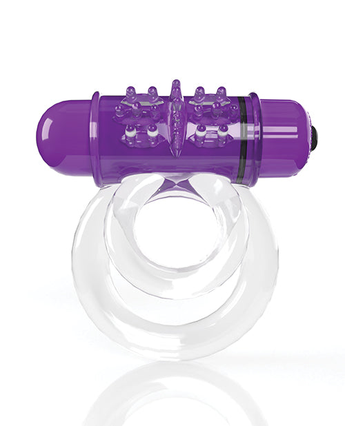 Screaming O 4B Double O 6 Grape Vibrating Ring 5 Speeds