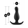 Ladda bilden i Galleri Viewer, Blush Anal Adventures Curve Plug - Black
