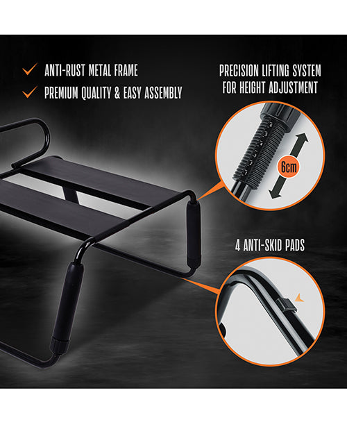 Blush Temptasia Surrender Sex Chair Black Adjustable Lifting System