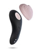 Charger l&#39;image dans la visionneuse de la galerie, Blush Temptasia Heartbeat Panty Vibe w/Remote - Pink &amp; black
