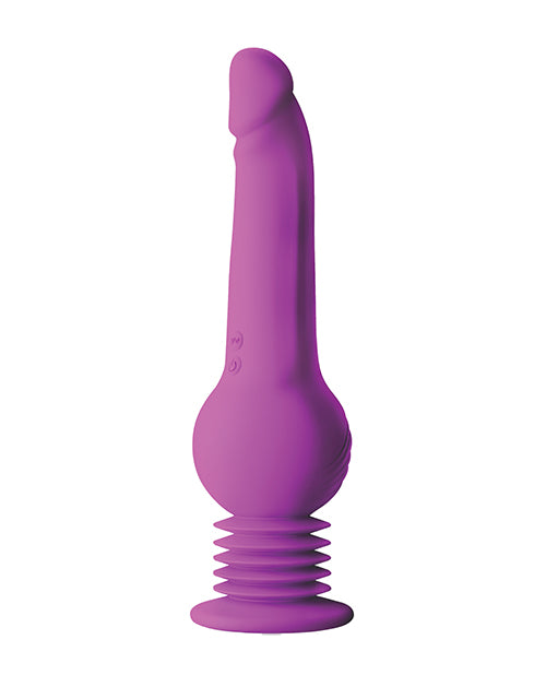Blush Impressions New York Gyro Quake Dildo Purple