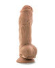 Load image into Gallery viewer, Blush Au Natural 10&quot; Big Boy Realistic Dildo w/Balls - Mocha
